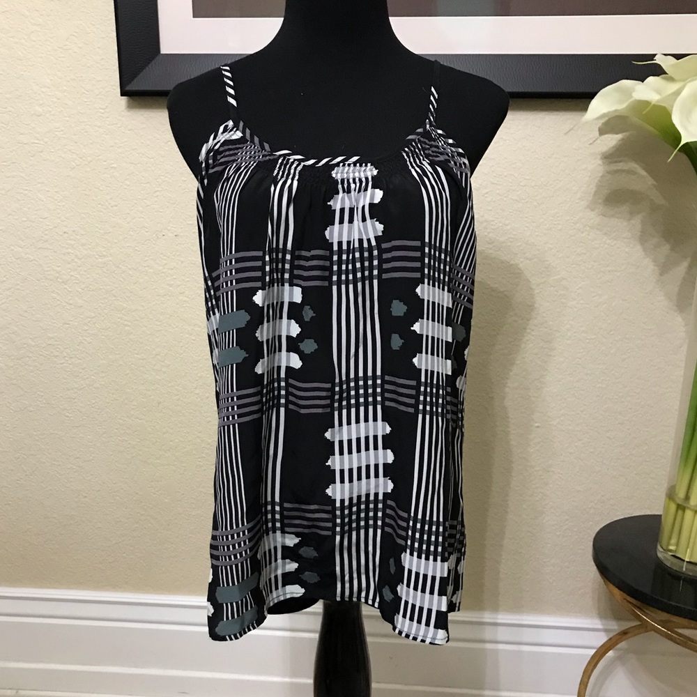 NEW Tucker Smocked Silk Cami